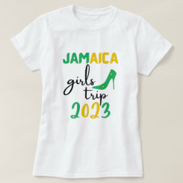 Camiseta Correspondencia del grupo Viaje de Chicas de Jamai