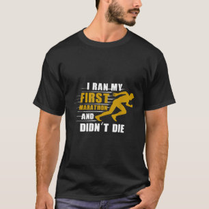 Camiseta Corrí Mi Primera Maratón Corriendo