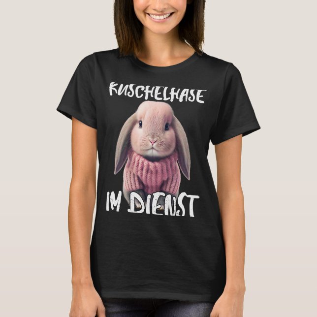 Camiseta Córrido conejo en servicio de conejo de invierno (Anverso)