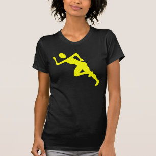 Camiseta Corriendo - Amarillo