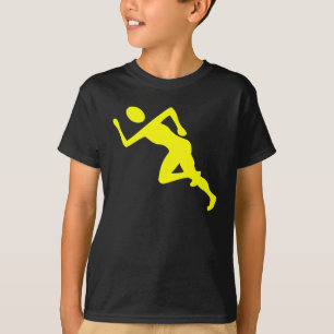 Camiseta Corriendo - Amarillo