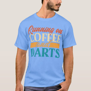 Camiseta Corriendo con café y dardos