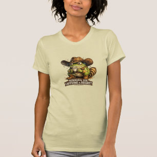 CAMISETA CORRIENDO CON CAFEÍNA Y ARREPENTIMIENTO