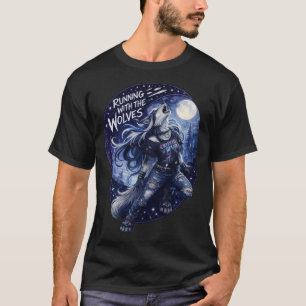 Camiseta Corriendo Con Los Lobos