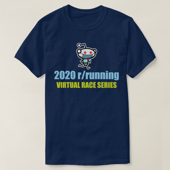 Camiseta Corriendo con máscara (Diseño del anverso)