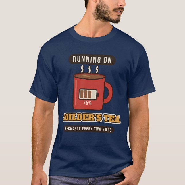 Camiseta Corriendo con Té de Obrero (Anverso)