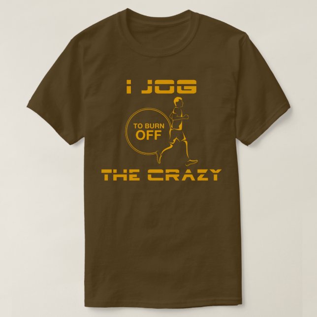 Camiseta Corriendo contra el estrés (Diseño del anverso)