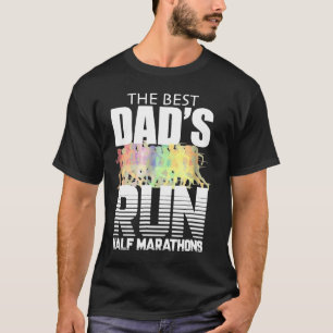 Camiseta Corriendo - Corre Los Mejores Dads Corren Media Ma
