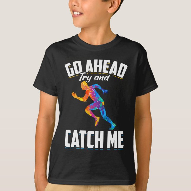 Camiseta Corriendo el Deportista Maratón (Anverso)