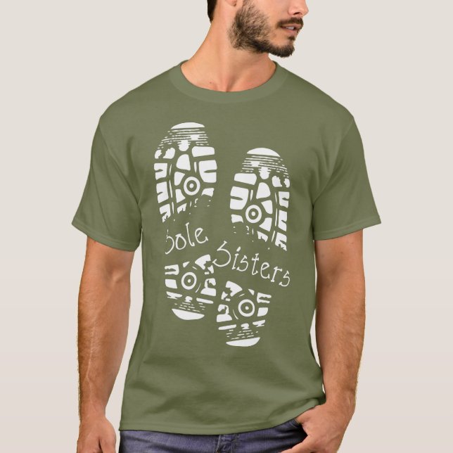 Camiseta Corriendo el Día de la Maratón de las Hermanas Sol (Anverso)