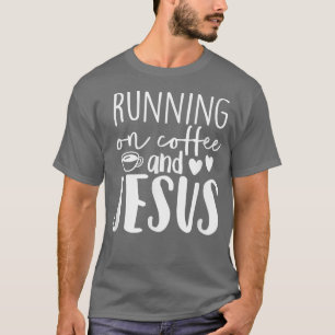 Camiseta Corriendo En Café Jesús Diciendo Religiosamente