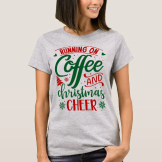 Camiseta Corriendo en Café y Navidades Cheung Tshirt