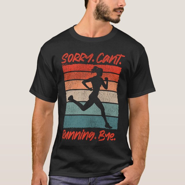 Camiseta Corriendo Jogging Lo siento. Cant. Corriendo. Adió (Anverso)