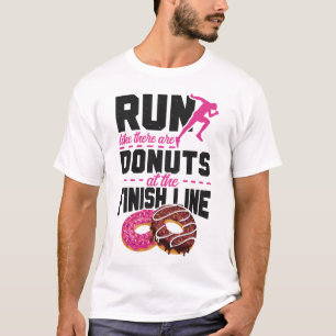 Camiseta Corriendo Jogging Run Como Hay Donuts En El