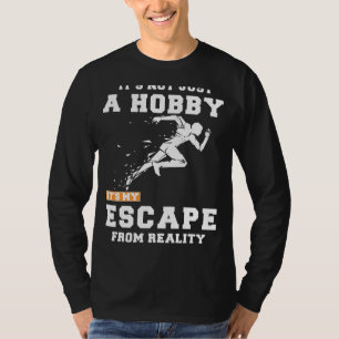 Camiseta Corriendo: Más allá de un hobby, es mi realidad es