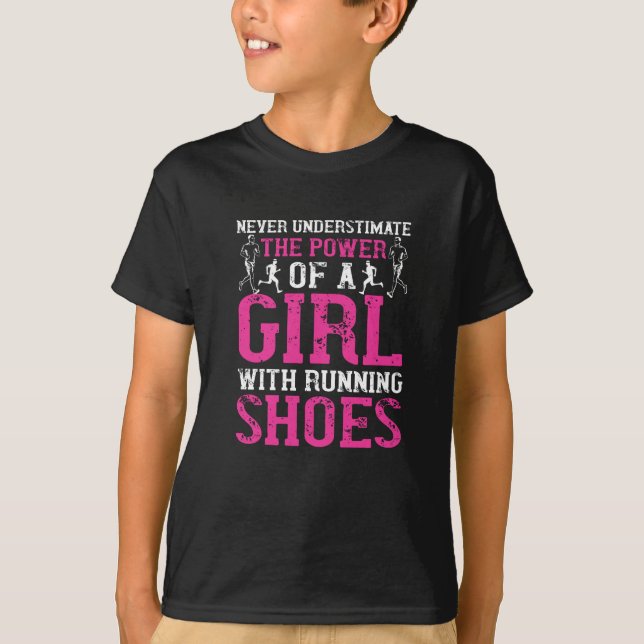Camiseta Corriendo - Nunca subestimar campeón (Anverso)
