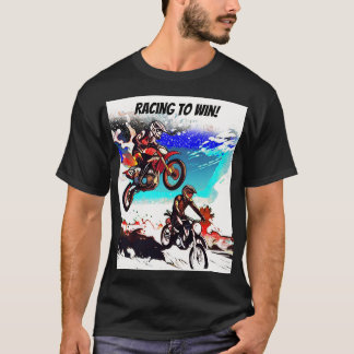 Camiseta Corriendo para ganar - Pilotos de Motocross