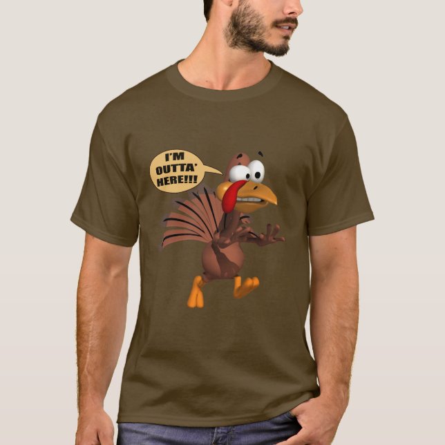 Camiseta - corriendo para la cubierta Turquía (Anverso)