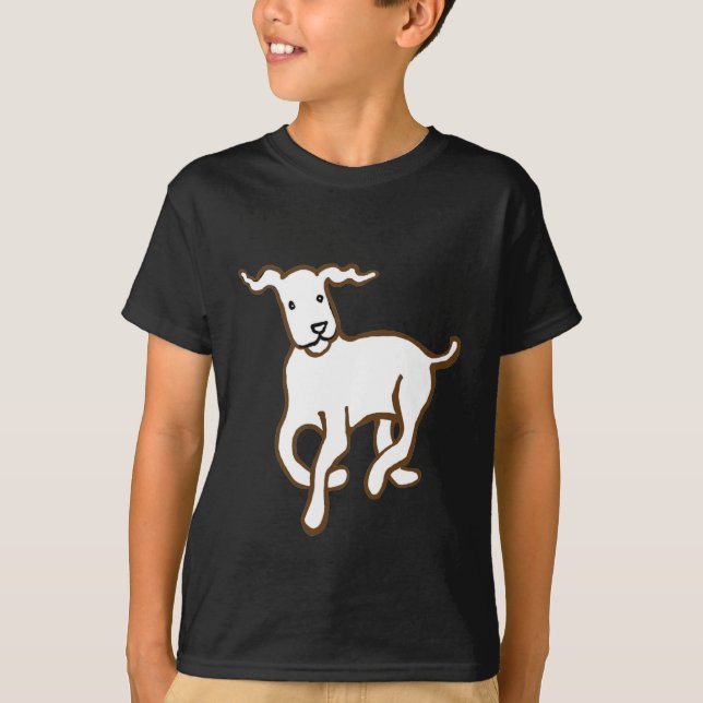 Camiseta Corriendo perros (Anverso)