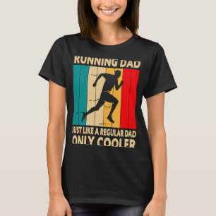 Camiseta Corriendo Por Hombres Dad Marathon Runner Coach Ma