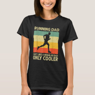 Camiseta Corriendo Por Hombres Dad Marathon Runner Coach Ma
