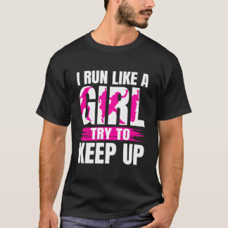 Camiseta Corriendo Por Yo Corro Como Un Intento De Mantener