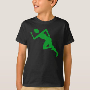 Camiseta Corriendo - Verde de hierba