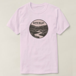Camiseta Corriente de Butte Valley National Grassland Calif