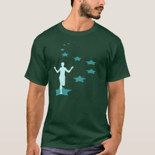 Camiseta corriente de la estrella