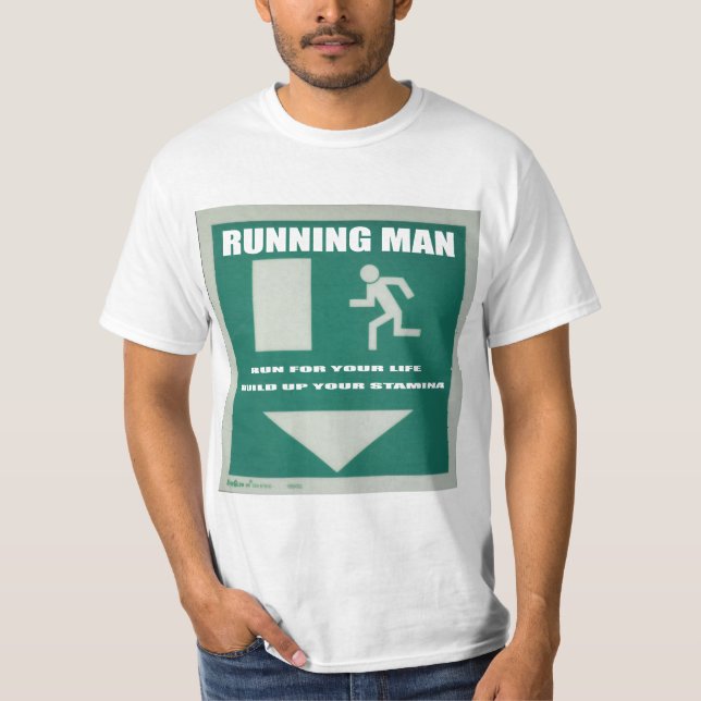 Camiseta corriente del hombre (Anverso)