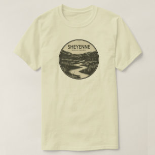 Camiseta Corriente nacional de pastizales de Sheyenne