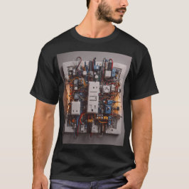 Camiseta Corrientes mezcladas de innovación