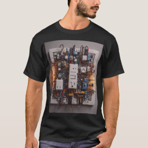 Camiseta Corrientes mezcladas de innovación