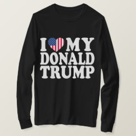 Camiseta Corro A Mi Donald Trump Por La Presidencia 2024