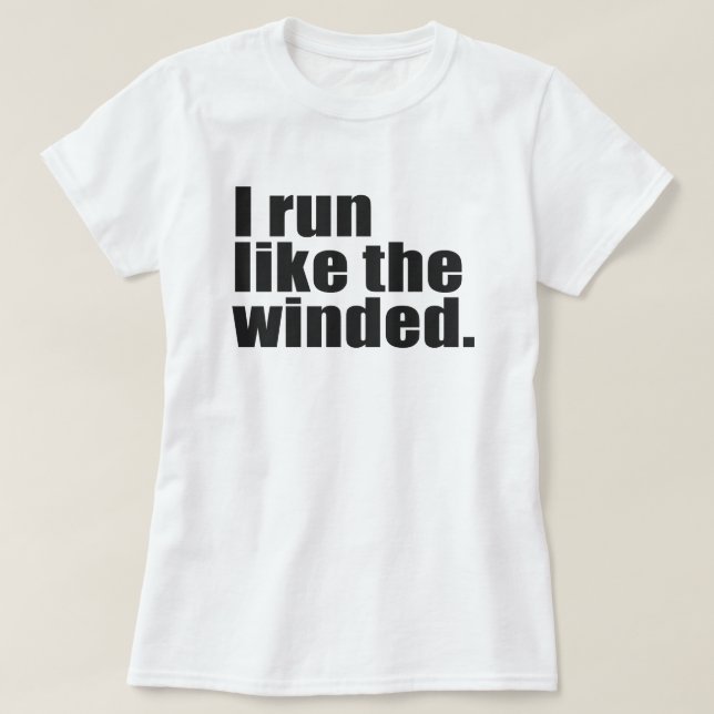 CAMISETA CORRO COMO EL VIENTO (Diseño del anverso)