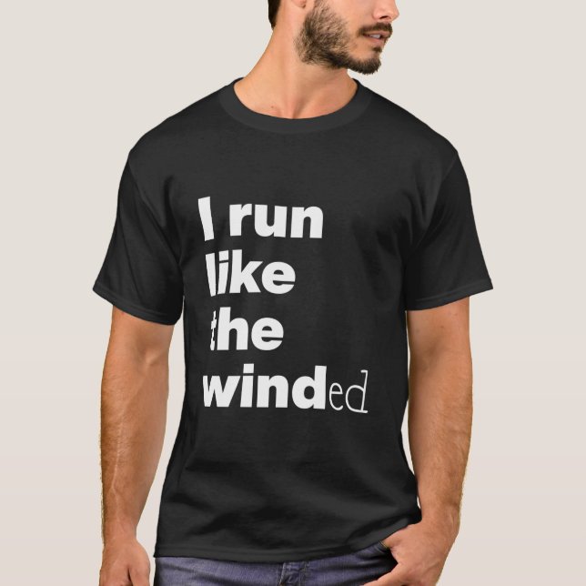 Camiseta Corro Como El Viento (Anverso)