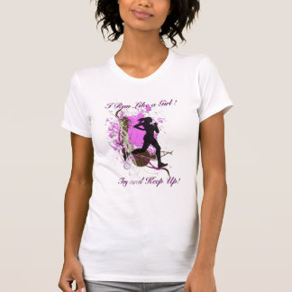 Camiseta Corro como un intento del chica y continúo