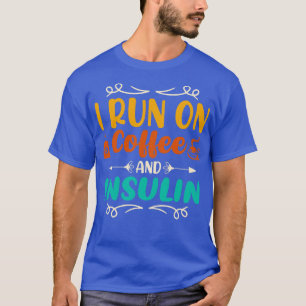 Camiseta Corro con café e insulina