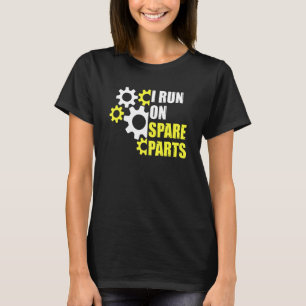 Camiseta Corro Con Partes De Repuesto Cirugía De Pulmón Don