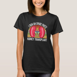Camiseta Corro Con Partes De Repuesto Donación De Trasplant