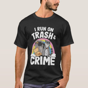Camiseta Corro En Basura Y Crimen La Basura Puede Arcoiris
