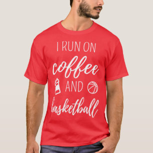 Camiseta Corro En Café Y Baloncesto I