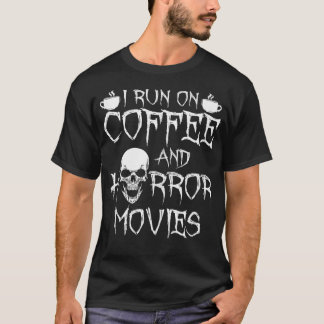 Camiseta Corro En Café Y Horror