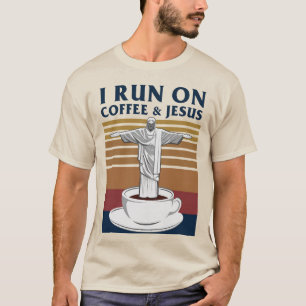 Camiseta Corro en café y Jesús