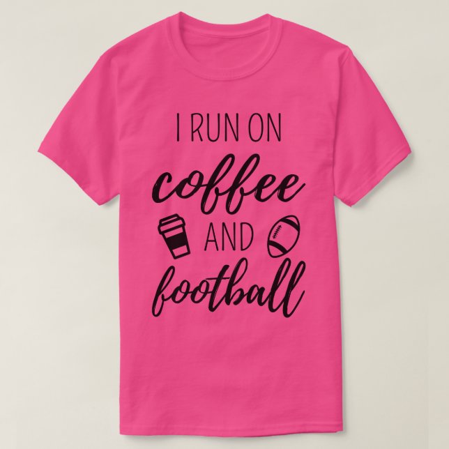 Camiseta Corro En Café Y Yo (Diseño del anverso)
