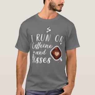 Camiseta Corro en cafeína y besos 3