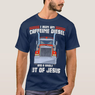 Camiseta Corro En Caffeine Diesel Camión Cristiano Jesús