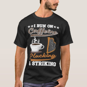 Camiseta Corro en Caffeine Plucking and Strip Harp