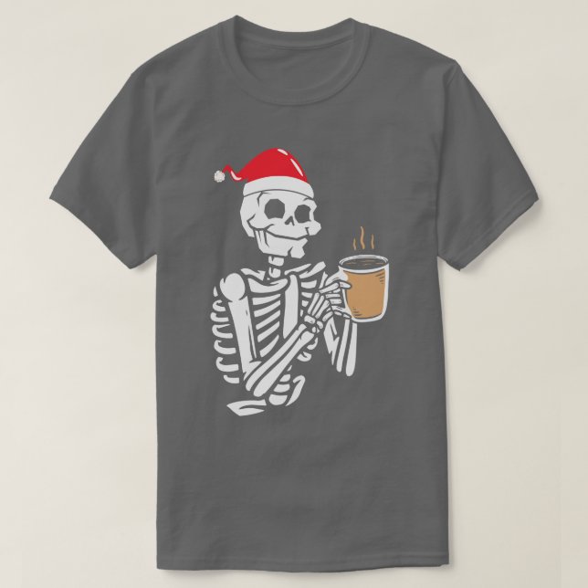 Camiseta corro en el café (Diseño del anverso)