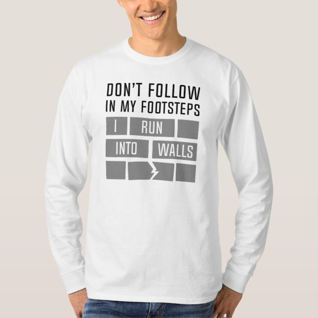 Camiseta Corro En Las Paredes (Anverso)